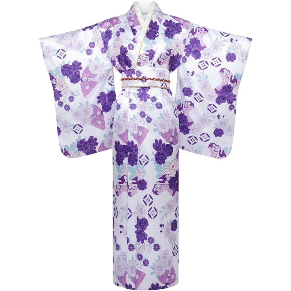 Kimono tradicional largo japonesa ideal para despedida de soltera entre amigas