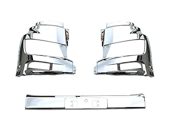 Amazon | バンパー 17プロフィア メッキ フロントバンパー 3分割