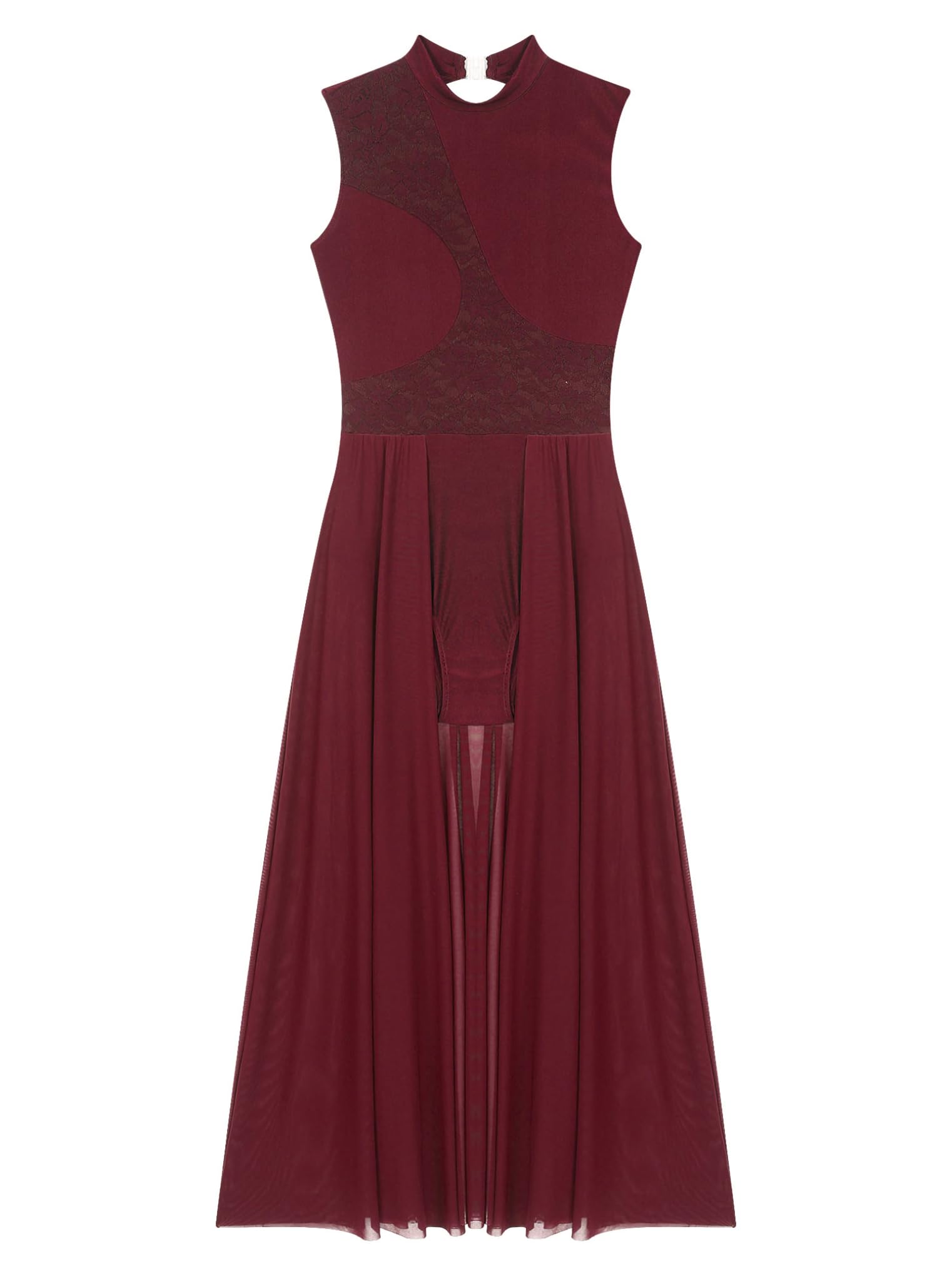 Freebily Vestido De Danza Lírica para Mujer Maillot De Danza Clásica Sin Mangas