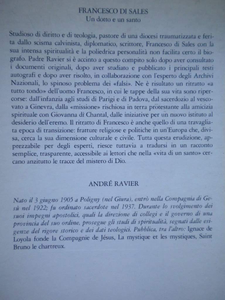 Francesco di Sales. Un dotto e un santo
