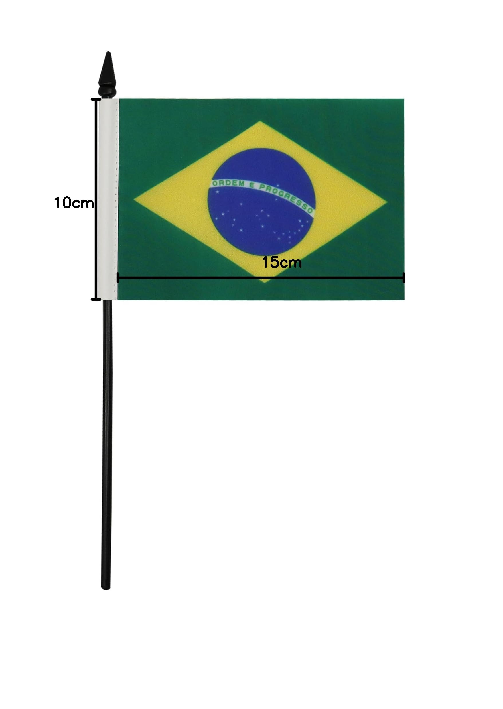 Tafelvlag Griekenland 10x15cm | met standaard
