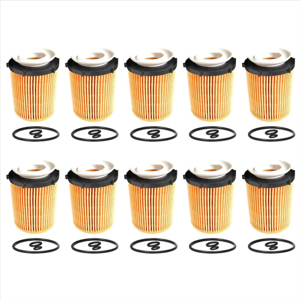 Filtro de Aceite de Motor Compatible con los GLA 180 GLA 200 Se Adapta a los números 2701800009 2701800109 2701840025 Adecuado para vehículos compactos seleccionados