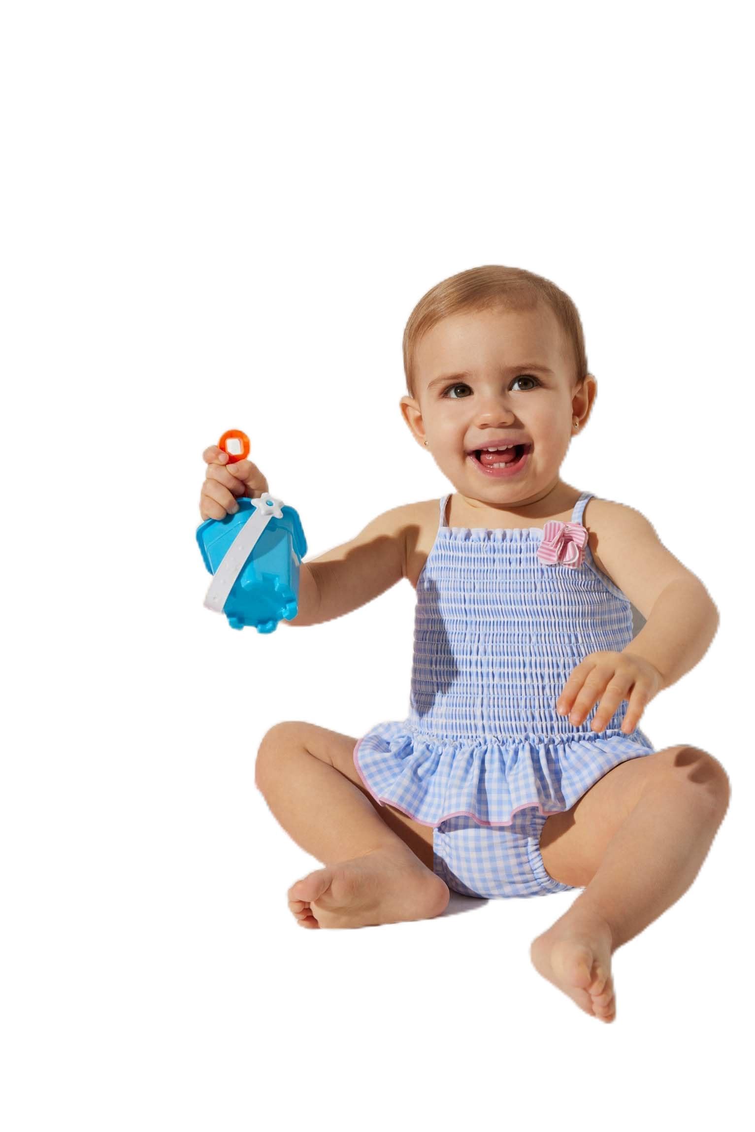 YSABEL MORA Bañador bebé Estampado Vichy