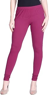 lux lyra Lyra Women Solid Premium Cotton Ankle Length Leggings | Mid-Waist | Fashionwear Rani-picture-13
