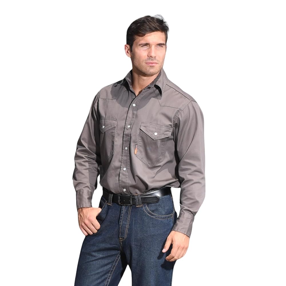 Patrick FR81S トップ Amazon.com: Rasco FR Men's Lightweight Snap Shirt, Designed