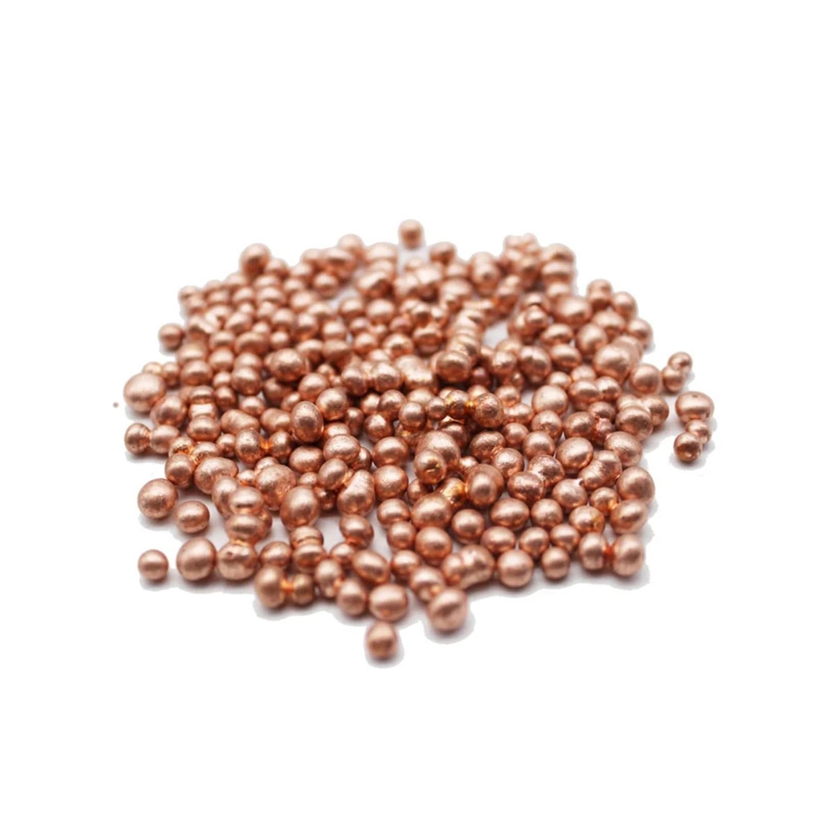 Granulés de cuivre pur pour anodes de placage de bijoux assurant une brillance durable