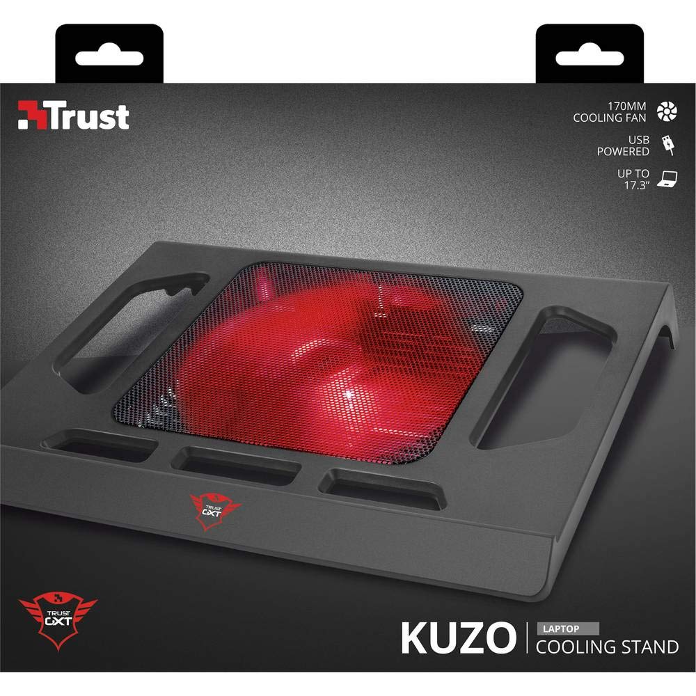 Trust Gaming GXT 220 gamingowa podkładka chłodząca do laptopów, czarna