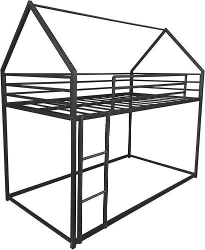 Vista 7 de Cama litera individual sobre individual con 2 cajones de almacenamiento y USB, LED para dormitorio, sala de estar, dormitorio, estructura de cama