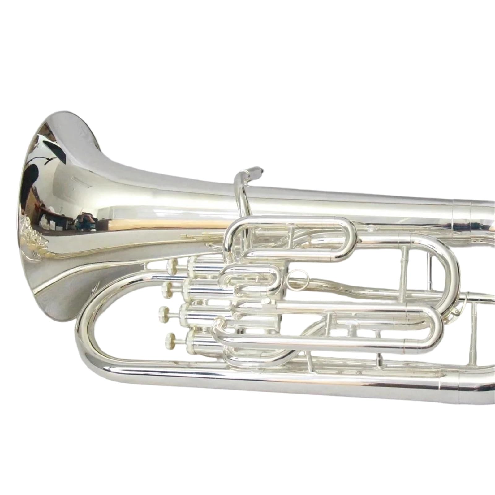 Eufonio Strumento Eufonio Argento Strumenti In Ottone Placcato 4 Valvole