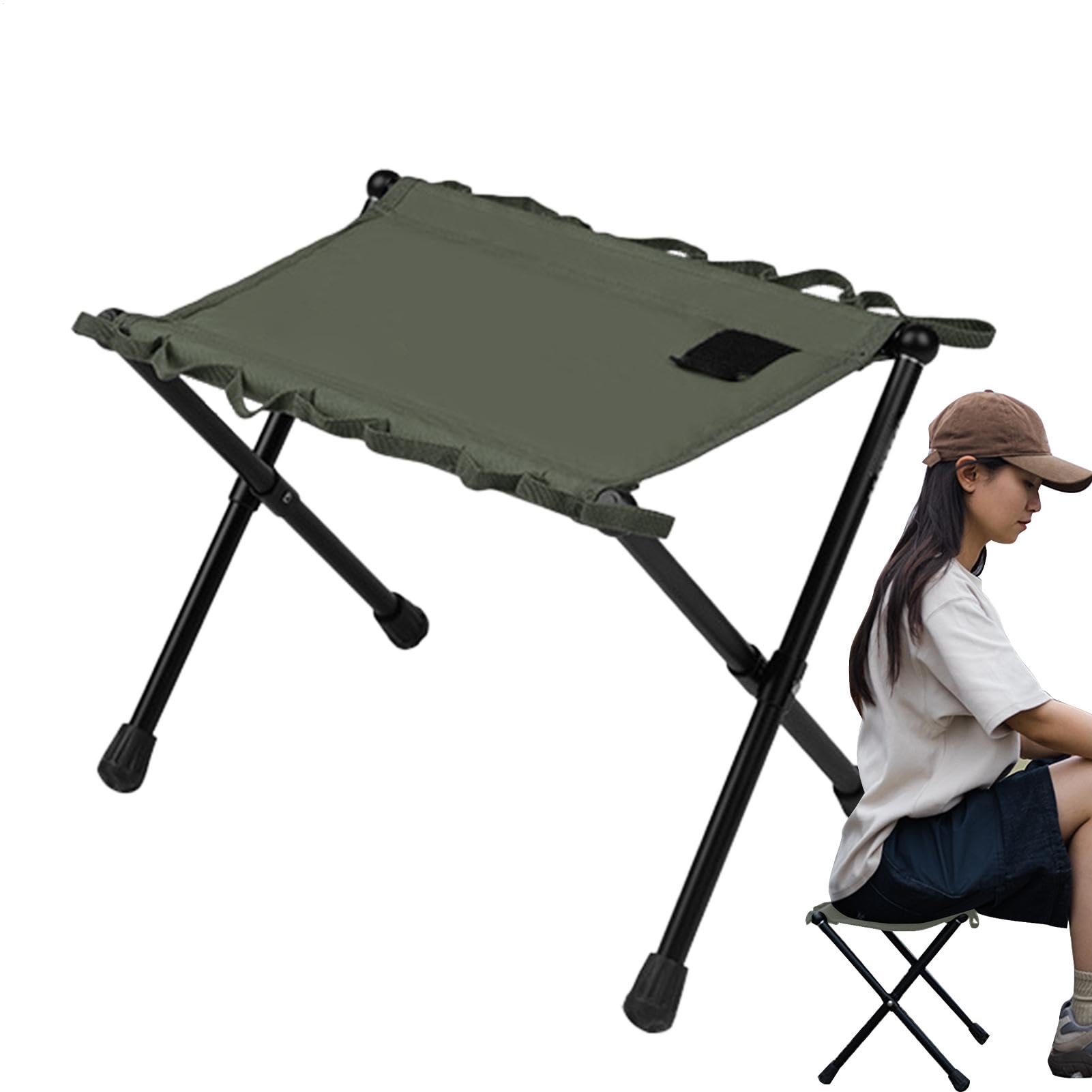 Sgabello Da Campeggio Leggero Leggero e compatto | Portatile Soluzione compatta per backpacking unisex viaggi pesca spiaggia campeggio escursionismo outdoor
