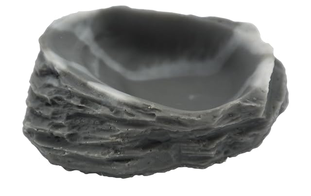 Lucky Reptile Water Dish Granit - Mini, Wassernapf Oder Futternapf für Terrarien