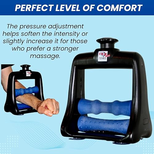 Miniatura 7 de Roleo Masajeador de punto de gatillo de codo de tenista - Masajeador de brazo para tratamiento de codos de tenis y golfistas - La solución carpiana