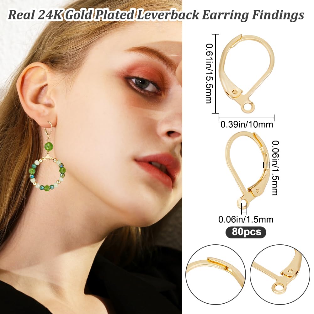 Lot 10 Boucles D'Oreilles Huggie Hoop Acier Inoxydable – BENECREAT Pour Création Bijoux DIY