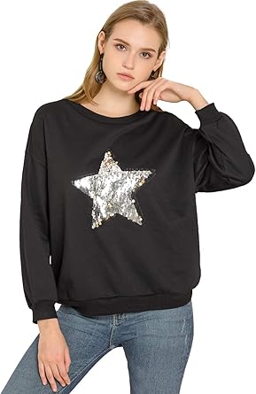 next sequin sweatshirt