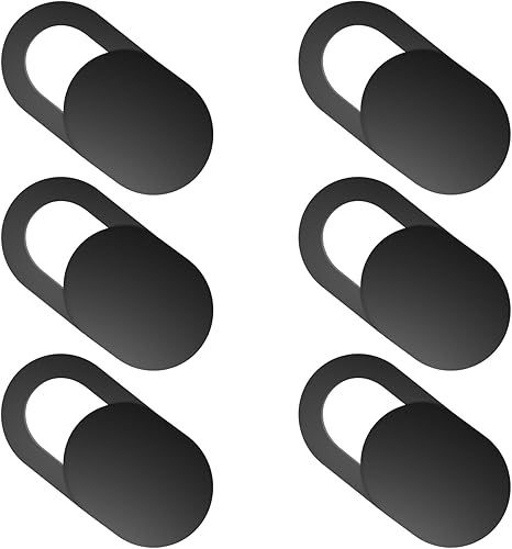 Miniatura 12 de Funda deslizante para cámara de laptop, funda para cámara, paquete de 6 fundas ultradelgadas para cámara web para laptop, escritorio, PC, tableta