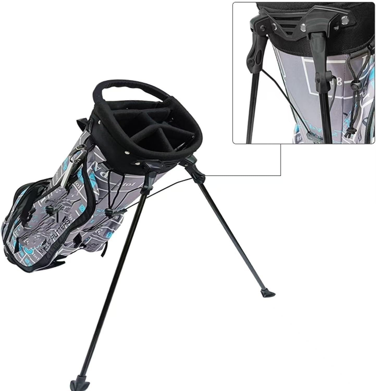 Amazon | 2025新登場 キャディーバック メンズ ゴルフ 軽量 クラブ