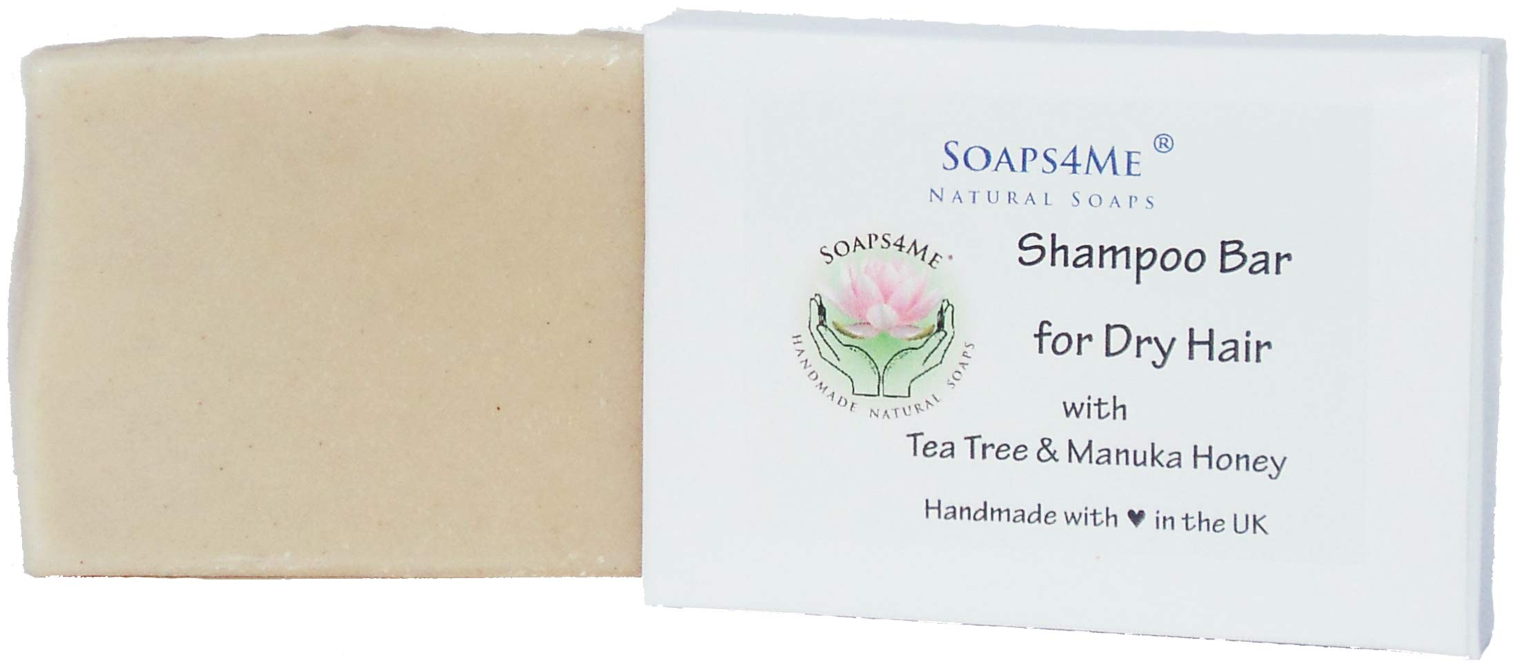 ATTIS Shampoo Bar for Dry Hair | Natural | Handmade | with Almond Oil | Tea Tree Essential Oil | Manuka Honey