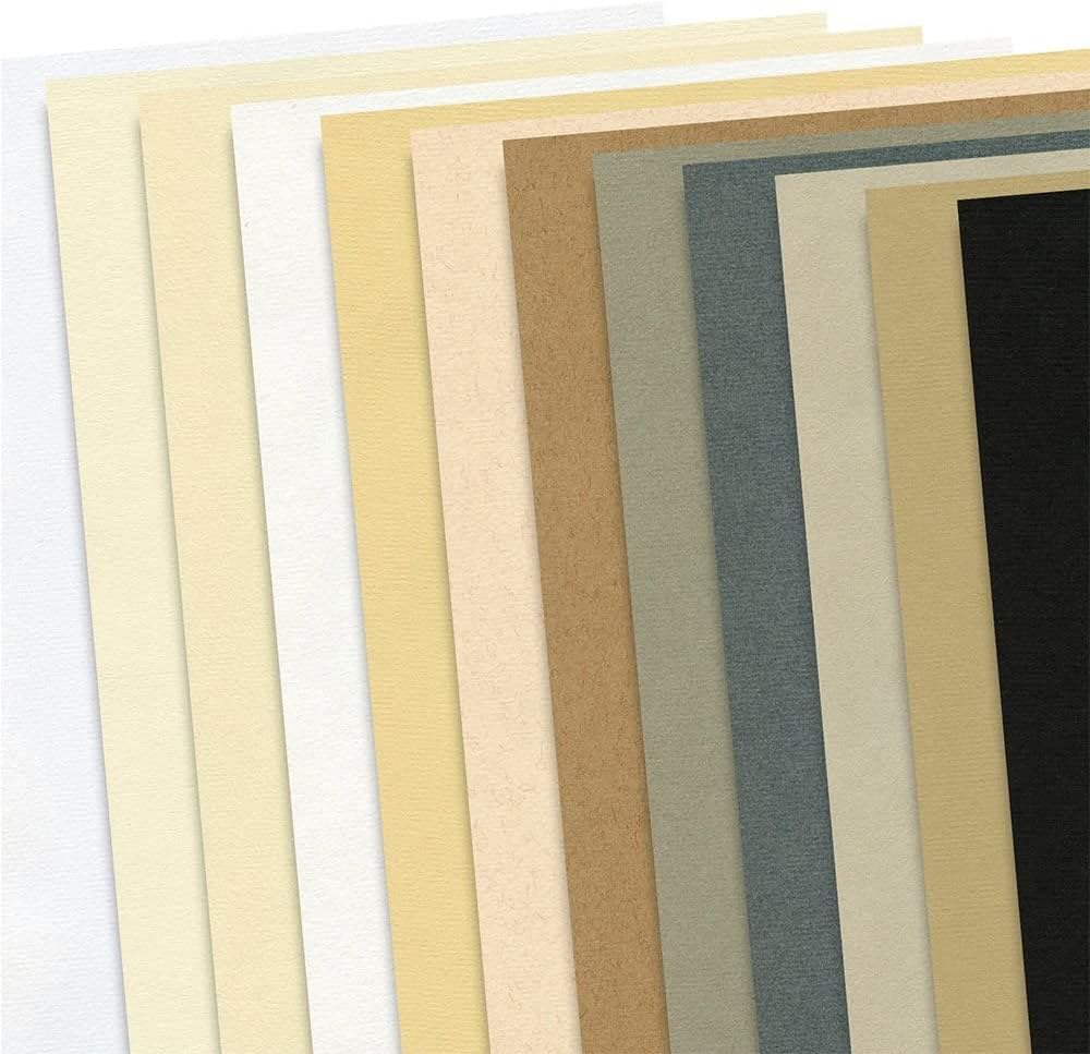 The Collection Ingres/Pastel 100g/m², 9 Color Block, 24x31cm, 20 fls.