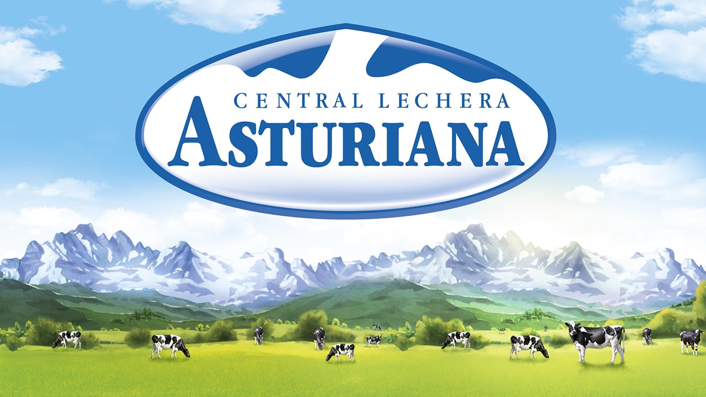 Central Lechera Asturiana Leche en Polvo Entera 1 kg PACK 3 Unidades