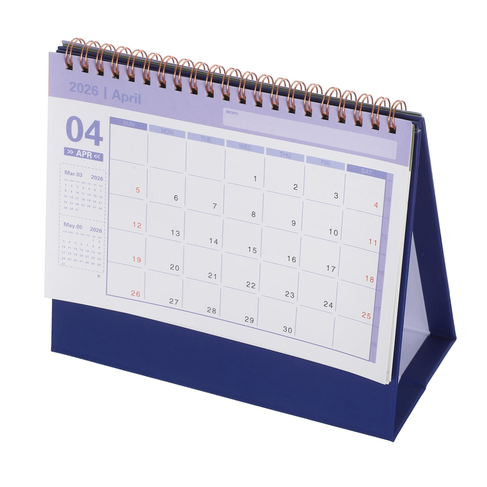 Gadpiparty Mini Desk Calendar Thick Standing Flip Monthly Planner for Home Office School Small Desktop Schedule Organizer From July to December Professionals and Students