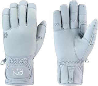 ANTILOOZ.Eve-Mittens-2024REG, Ski Gloves Snow Gloves for Men&Women, Waterproof Snowboard Gloves for Cold Weather, Windproof Warm Skiing Gloves