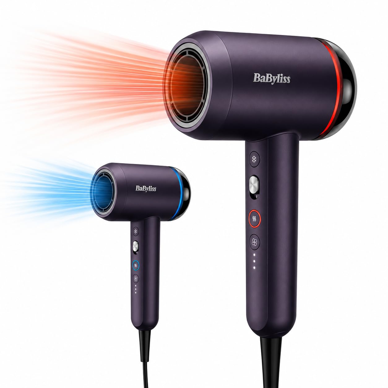 Babyliss PLASMA HAIR DRYER/1600W/ HIGH SPEED/FAST DRYING/LIGHT WEIGHT/REMOVABLE REAR FILTER/FRIZZ CONTROL/PROTECTS SCALP HEALTH/FAST DRYING/NO HEAT DAMAGE/4 HEAT & 3 SPEED Settings/1 YEAR WARRANTY-image-33