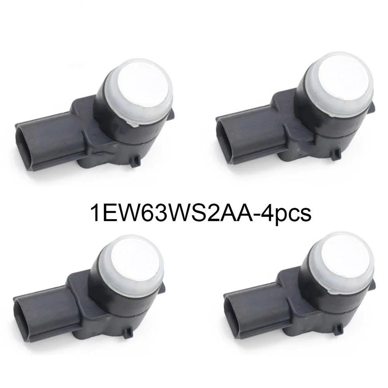 Sensor Aparcamiento para Jeep PDC Sensor De Estacionamiento Respaldo Ultrasónico 1EW63WS2AA 4 Piezas