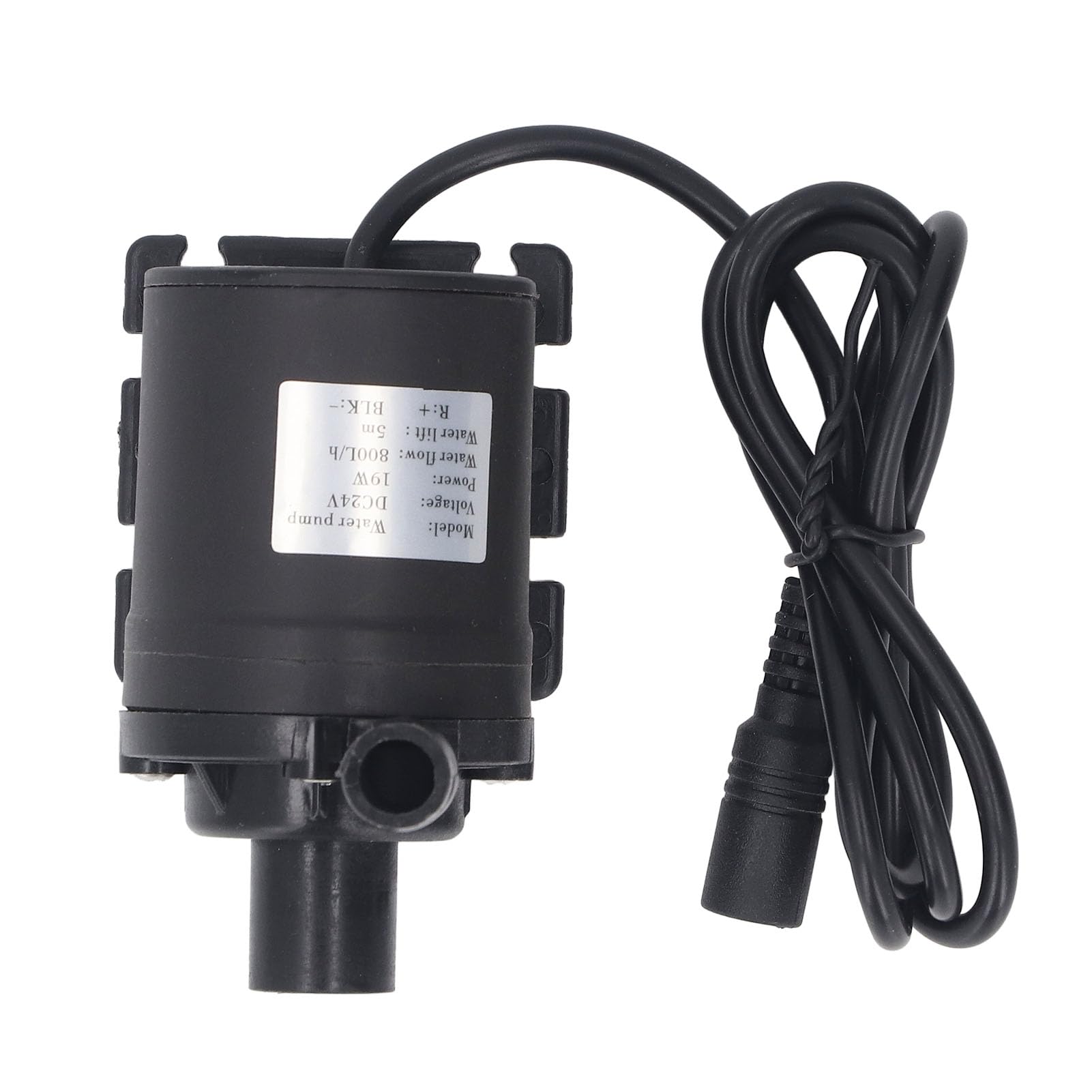 SENECESLI Silent Submersible Pump 200GPH 800L/H Water Pump for Fountain Pond Aquarium Easy to Maintain DC24V