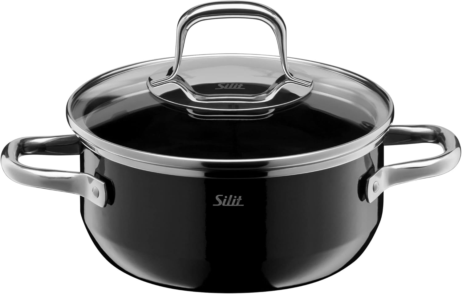 Silit Elegance Line Small Cooking Pot 16 cm Glass Lid Stewing Pot