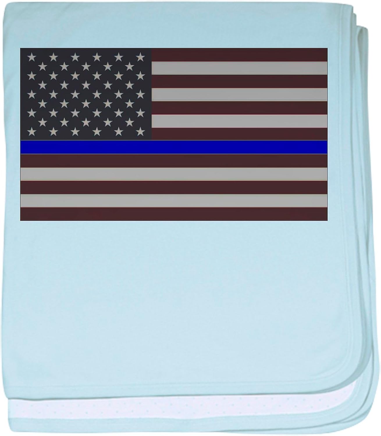 CafePress Blue Lives Matter Baby Blanket, Super Soft Newborn Swaddle