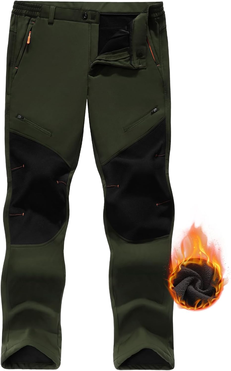 Montagna Pantaloni Invernali Pantaloni Uomo Neve Voqeen Pantaloni