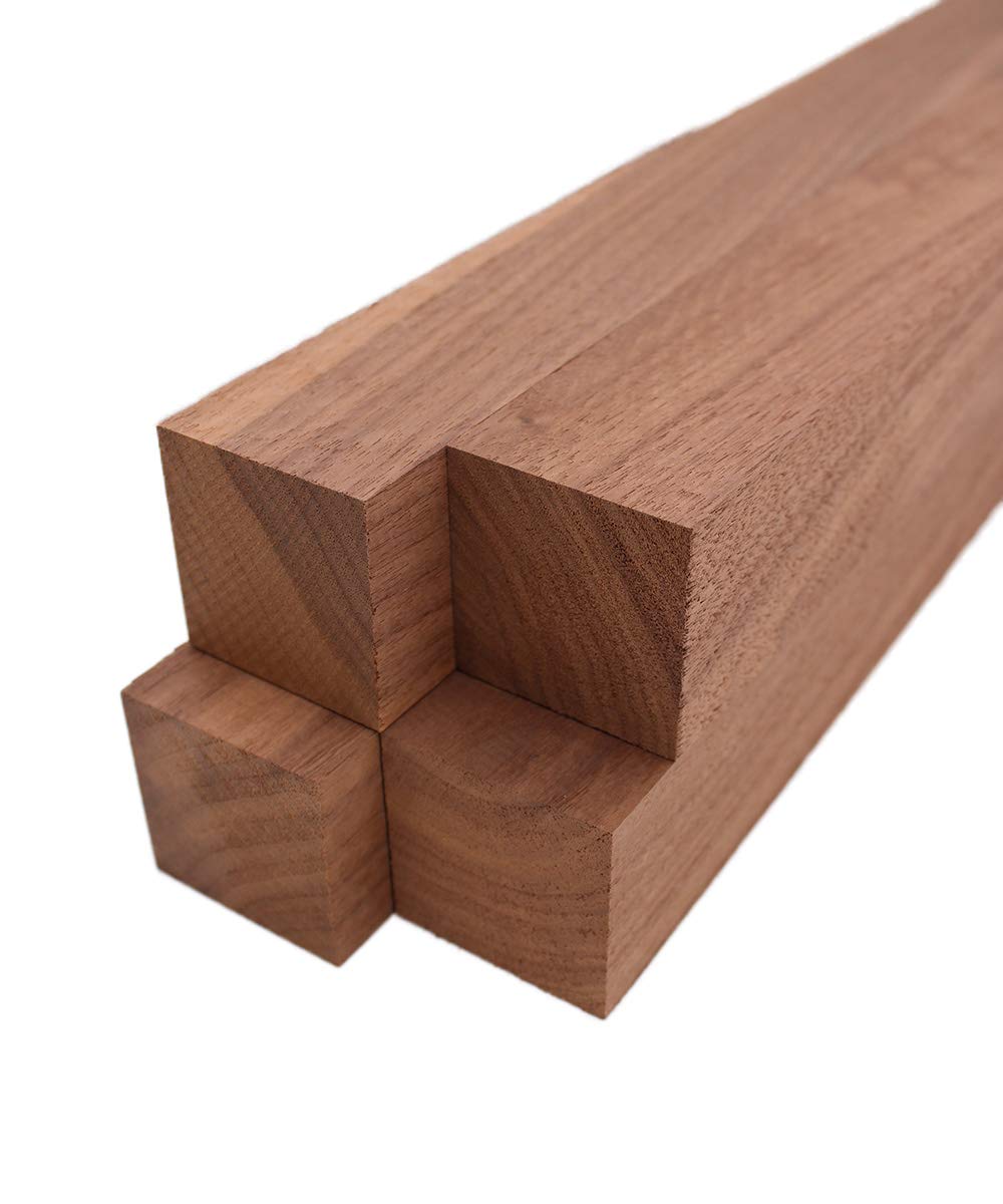 Barrington Hardwoods Black Walnut Lumber Turning Squares 2×2×12″ (4 pcs)