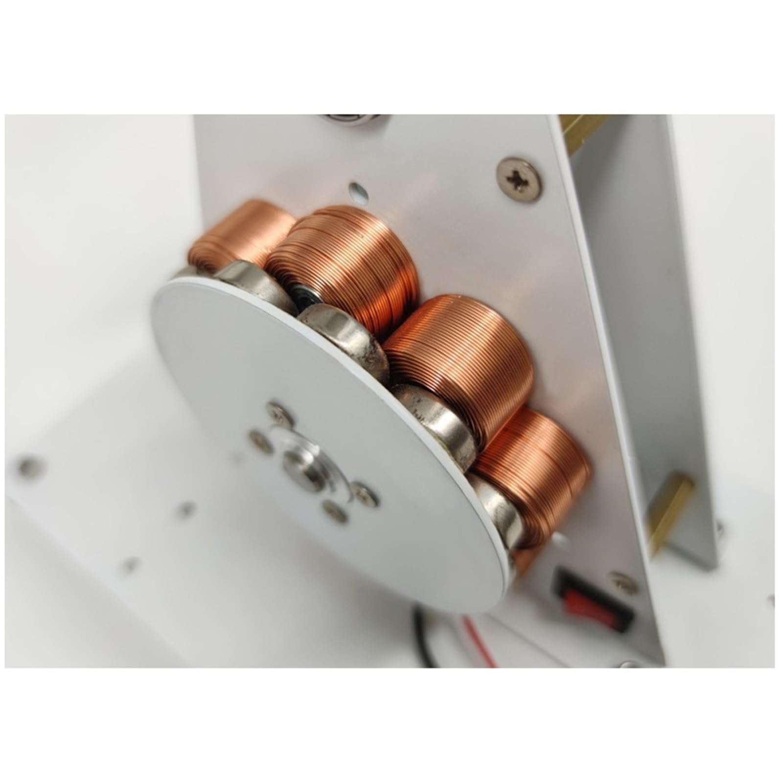 Generador de manivela de 100 W, cargador de teléfono móvil, generador manual, imán permanente, cargador de teléfono móvil USB de 12 V Para principiantes (DIY)
