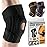 DR. BRACE ELITE Knee Brace with Side Stabilizers & Patella Gel Pads for Maximum Knee Pain Support and fast recovery for men and women-Please Check How To Size Video (Pluto, X-Large)