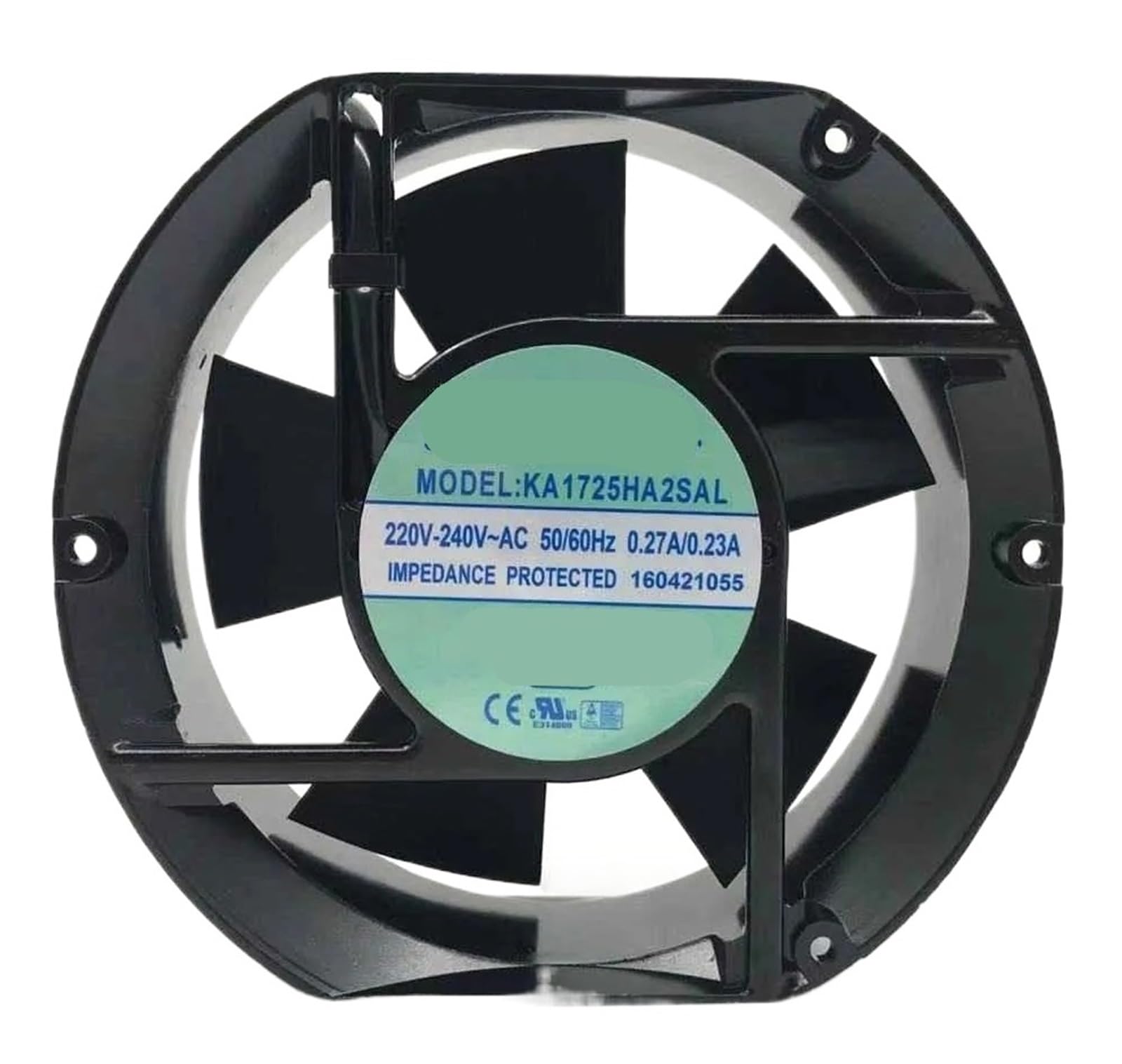 ZVQYSGIW KA1725HA2SAL 220V-240VAC 0.27A/0.23A 17251 172 * 51mm Cooling fan