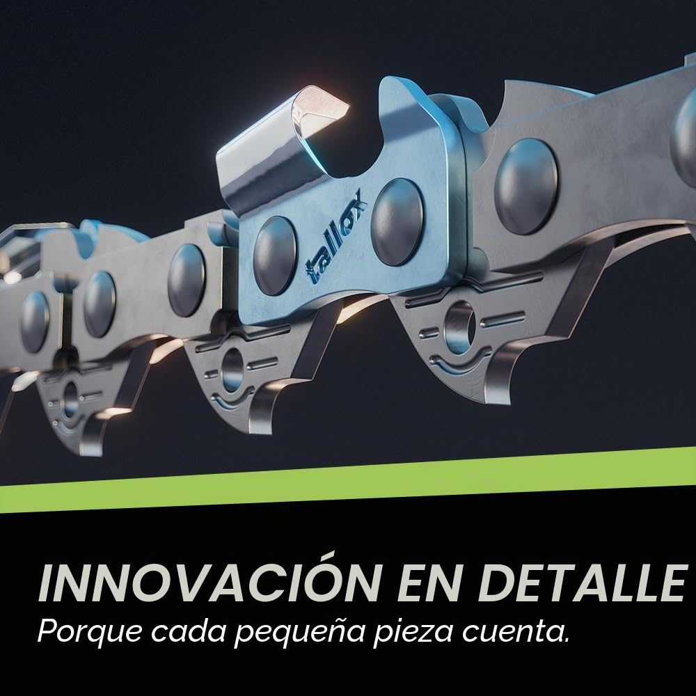 3 cadenas de sierra tallox de 1/4 pulgadas, 1,1 mm, 64 TG, 30 cm, versión 2025, compatible con motosierras Stihl MSA 60, 70, 120, 140, 160, 200, MS 151