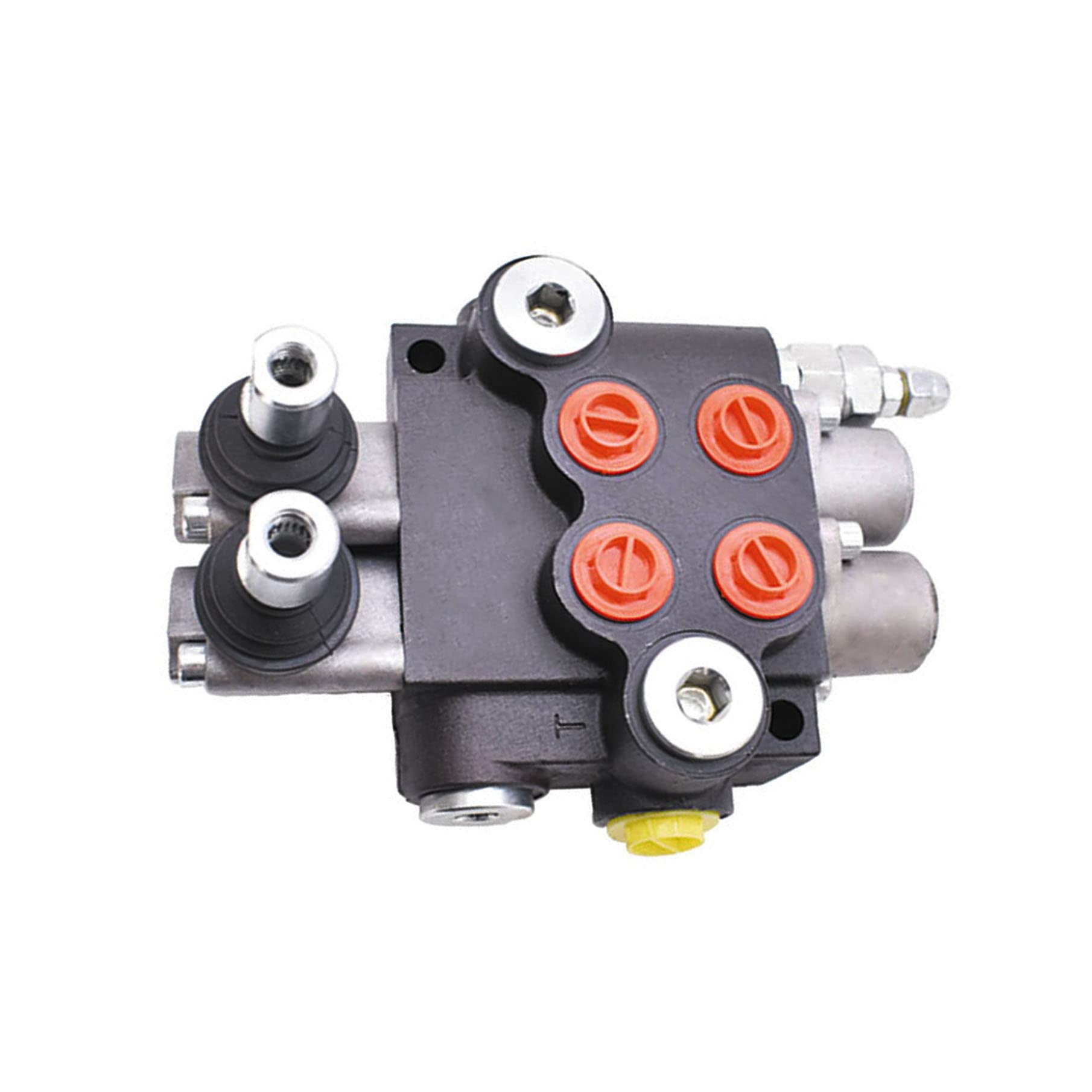 Hydraulic Valve Body 2 Spool Double Acting Hydraulic Control Valve 11 ...