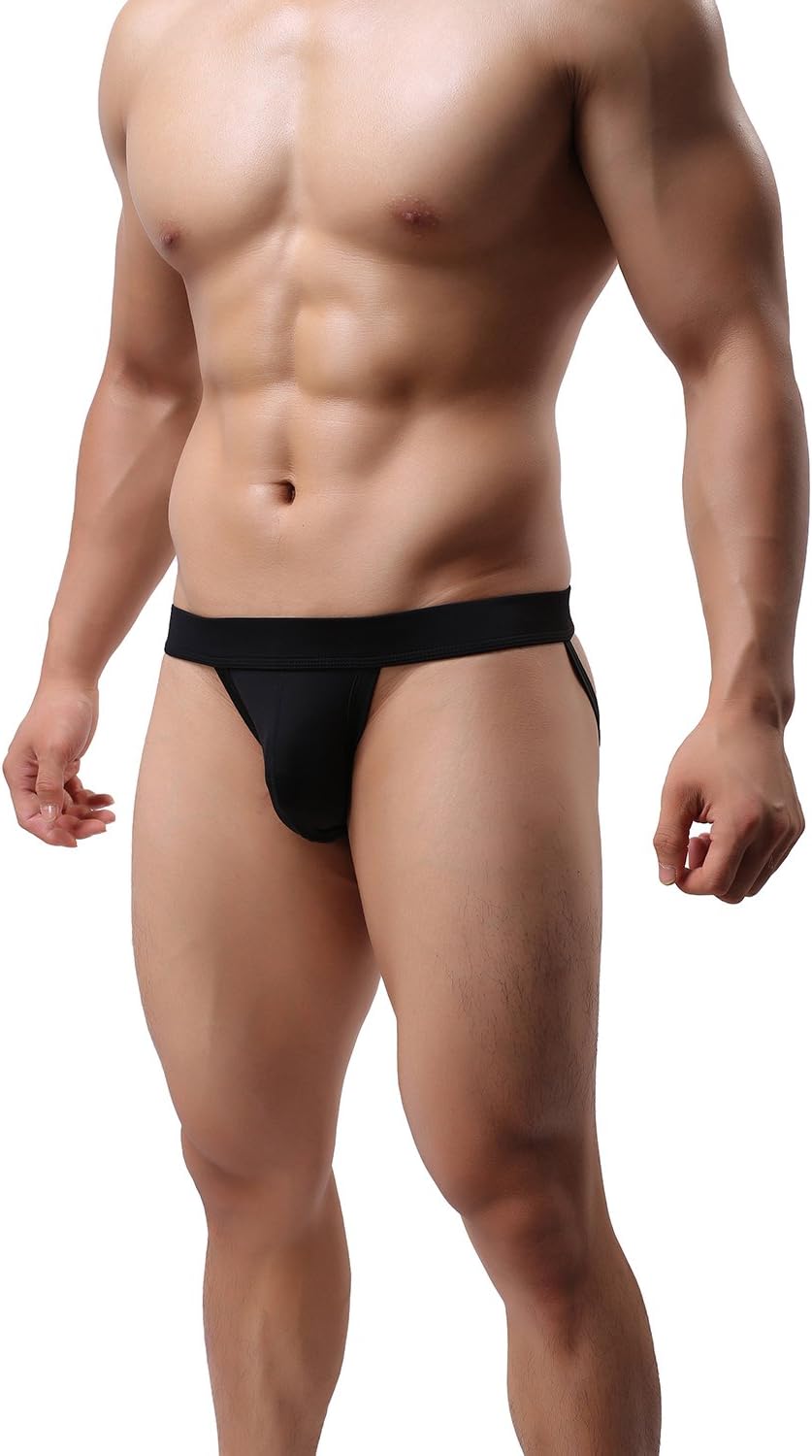 Tyhengta Men's Athletic Supporter Performance Jockstrap Underwear