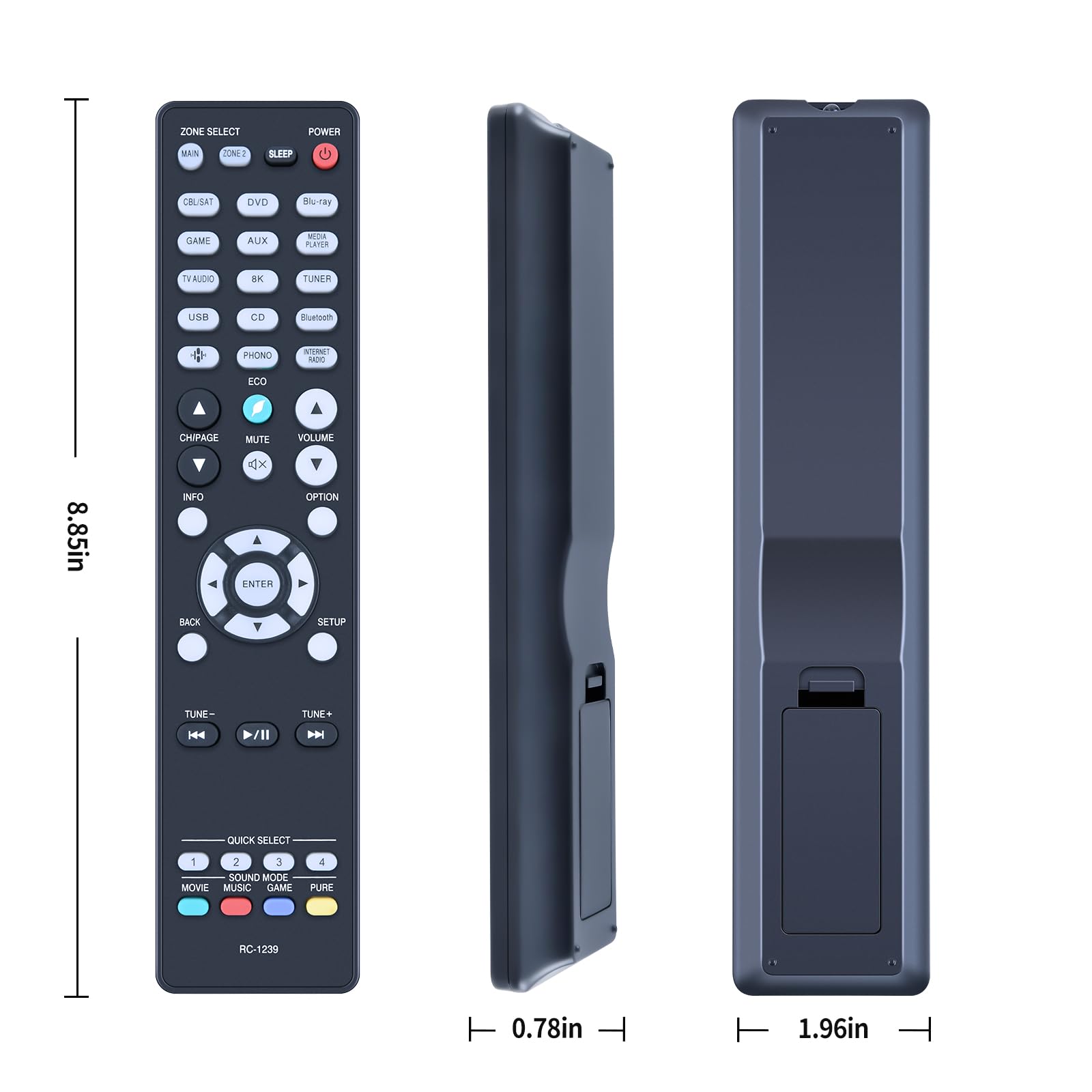 Télécommande De Rechange Rc-3 Pour Climatiseur Liangyu - Télécommande Universelle Pour Liangyu