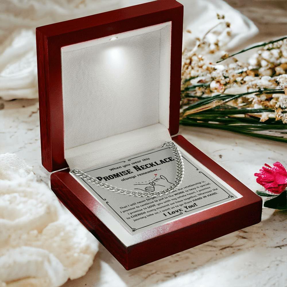 Promise Necklace Men, Promise Necklace For Men, Promise Necklace For Couples, Boyfriend Gifts For His Birthday, Birthday Gifts For Your Boyfriend, Regalo Para El Amor De Mi Vida