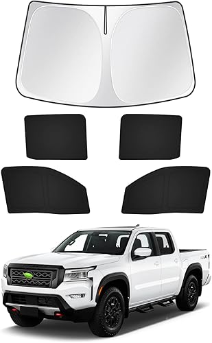 Parasoles para parabrisas de automóvil, cubierta para ventana lateral y trasera, protección de privacidad, mantiene el vehículo fresco, color negro,
