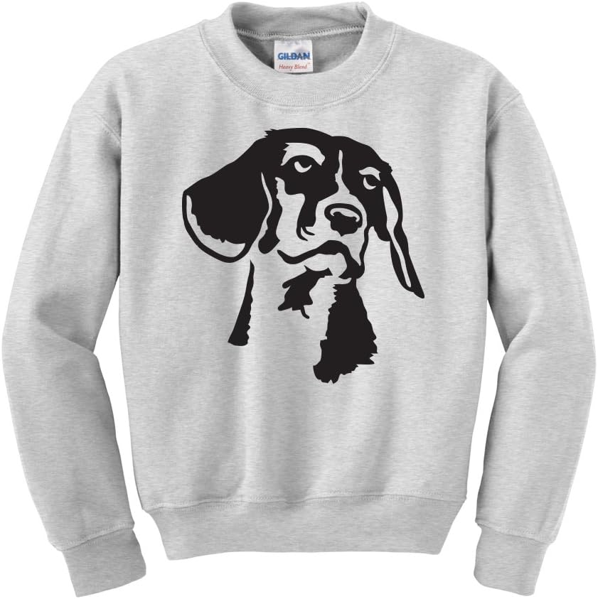 Express Yourself Beagle Portrait Crew Neck Sweatshirt