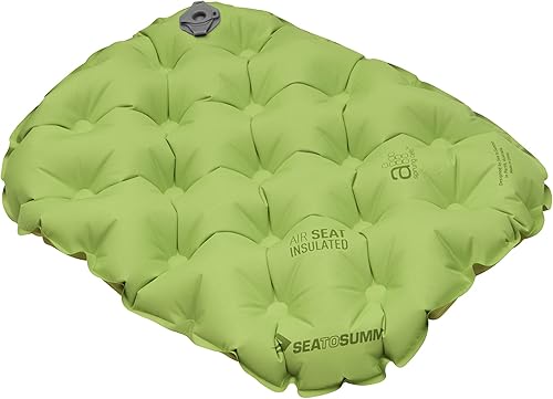 Sea to Summit Asiento de aire aislado - Cojín compacto inflable para estadios y eventos deportivos