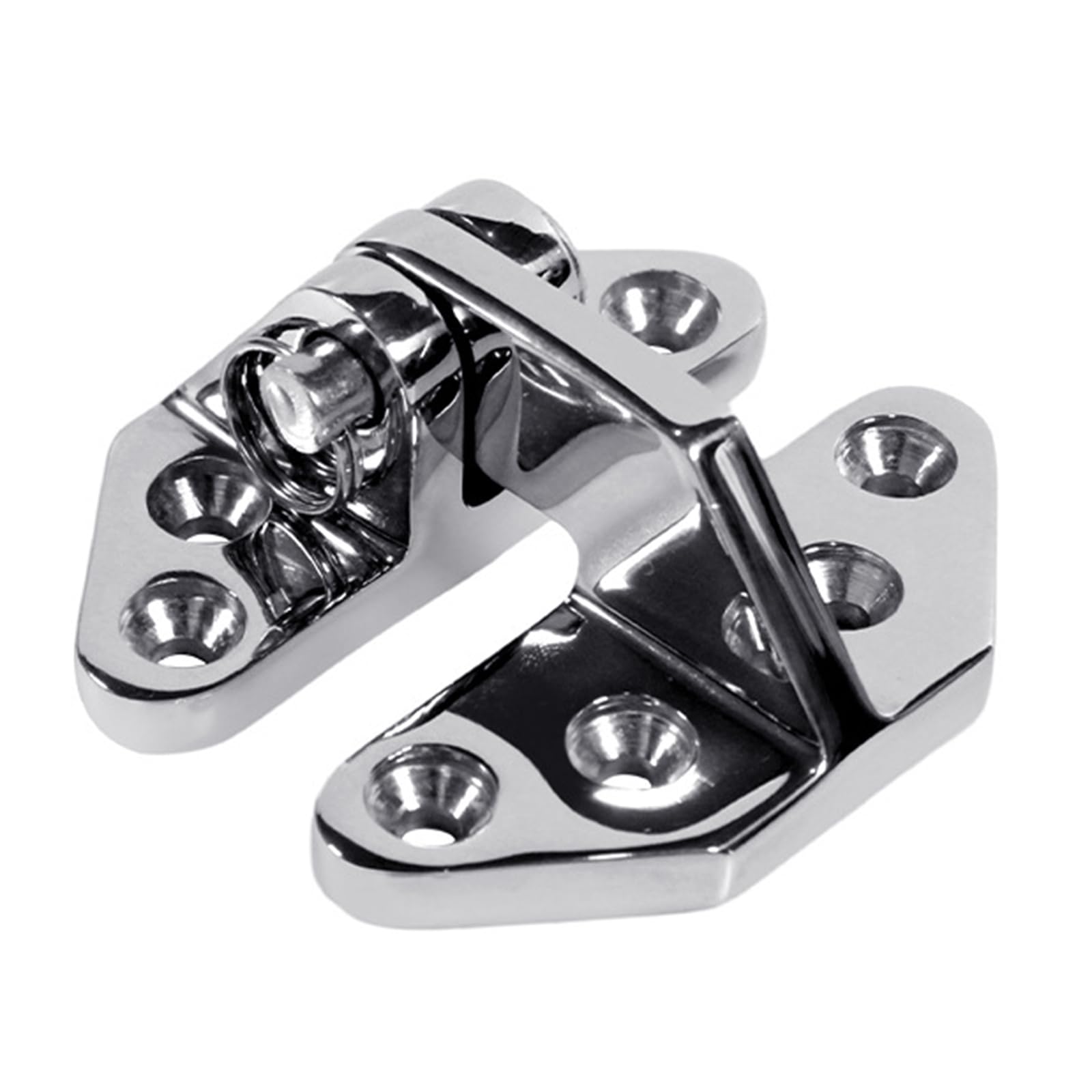Hdoytxxm Without Screws Marine Grade 316 Stainless Steel Door Hinges, 66X71mm, Saltwater Resistant For Boat Yachts And Sailboats Sailing Vessels Luxury Vessel Components
