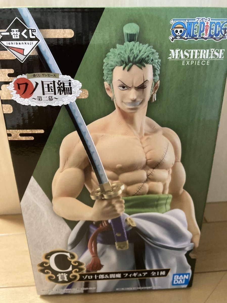 一番くじワンピースワノ国編 第二幕 C賞ゾロ十郎 閻魔フィギュア フィギュア ドール 通販 Amazon