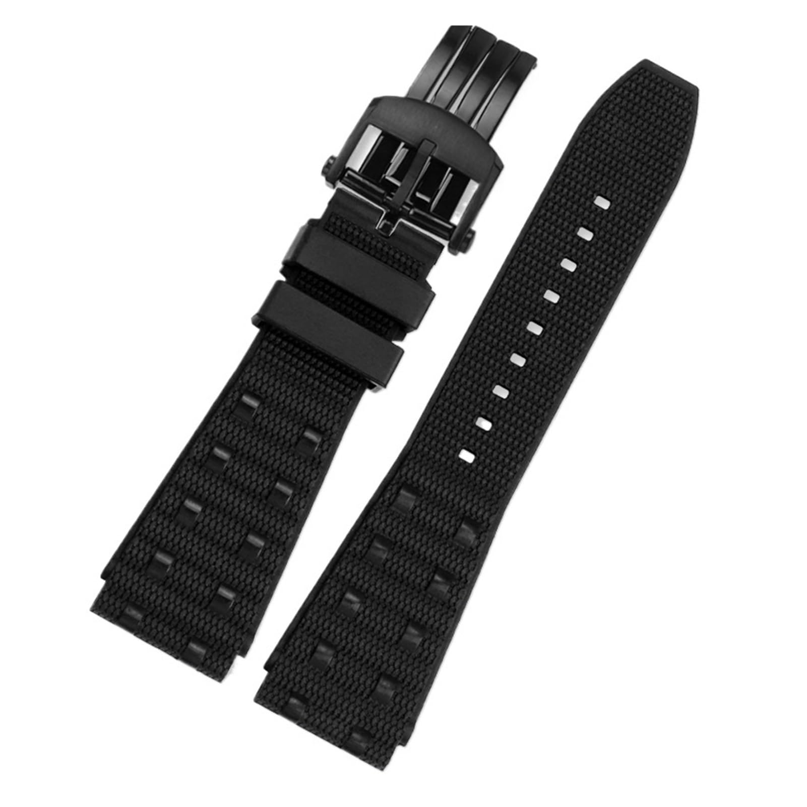 Correa de caucho fluorado 22 mm for hombre, compatible con pulsera Breitling Chronomat B01, correa suave, cadena reloj deportivo Superocean Avenue