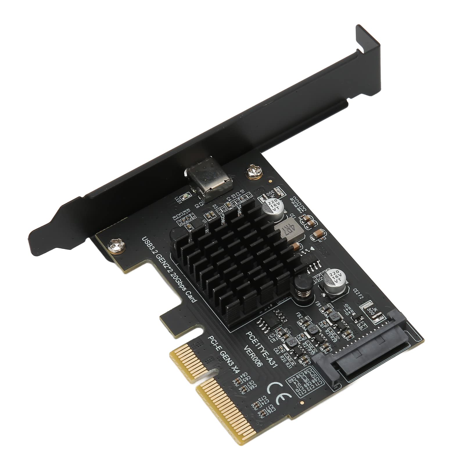 Annadue Carte D'extension PCIe USB 3.2 20Gbps pour 10 11