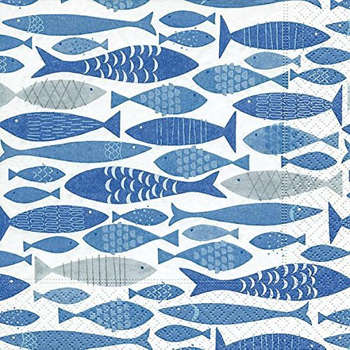 Paper+Design GmbH tovagliolo Pesce predatore 20