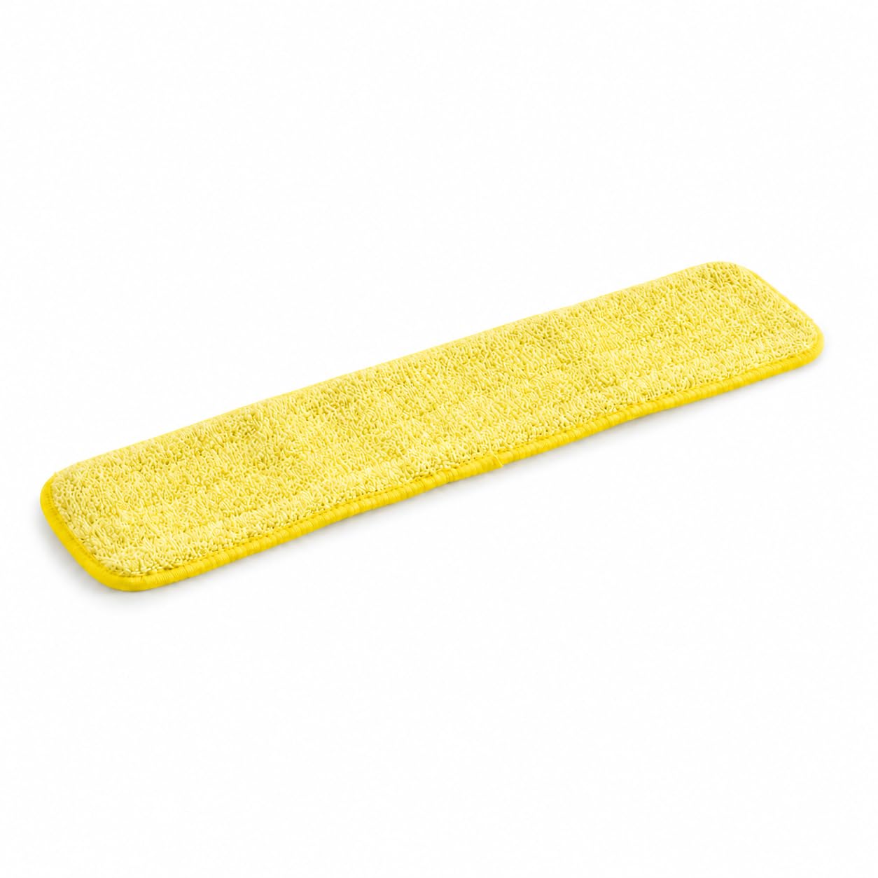 [4 Pack] Microfiber Hook and Loop Mop Pad by Glownary – Yellow, Model 304mffm24yll