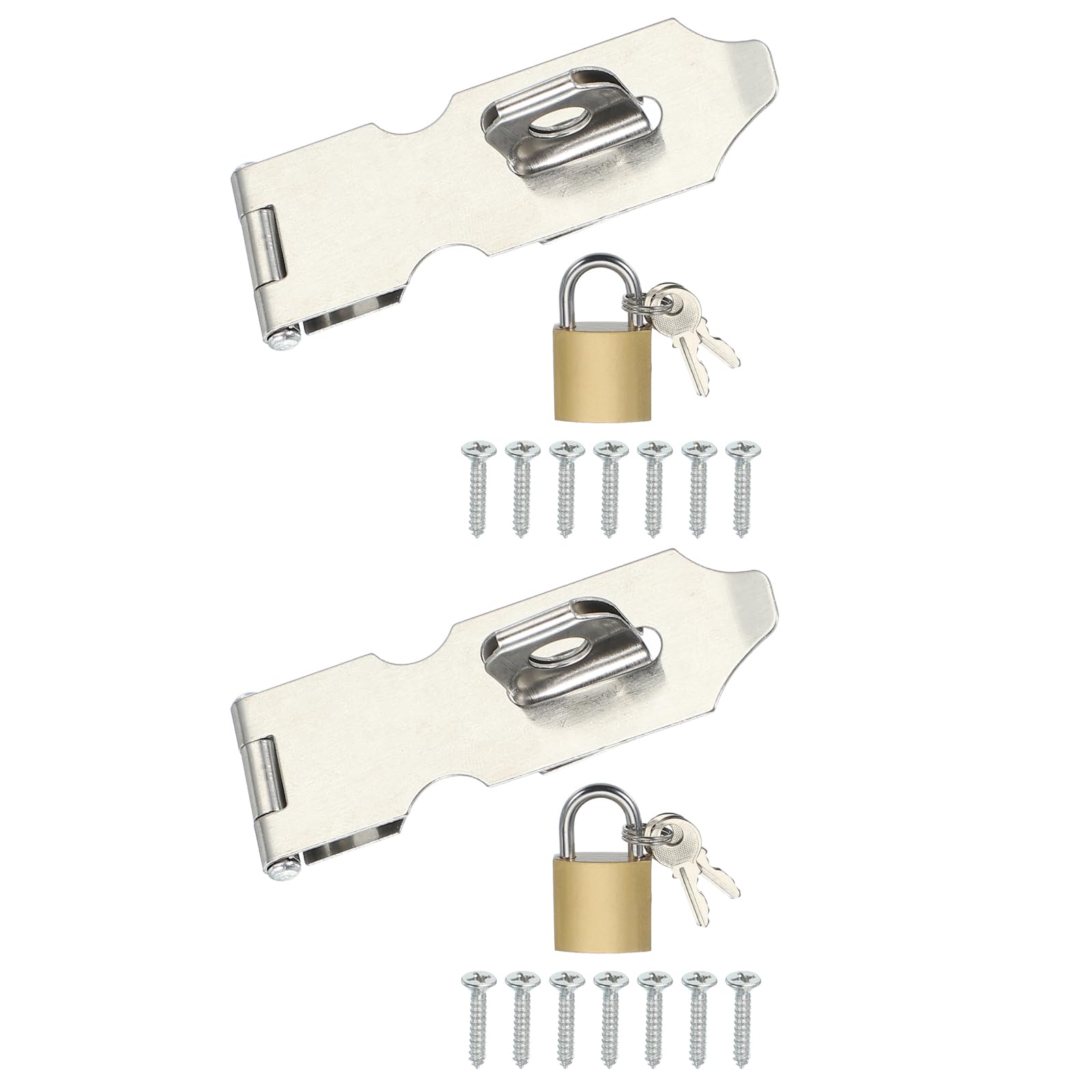 PATIKIL 2.5 Inch Door Lock Hasp Latch